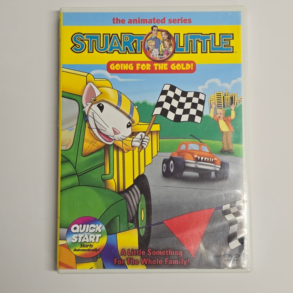 Stuart Little Going for the Gold DVD  Animated Series 2008 Sony Wonder
